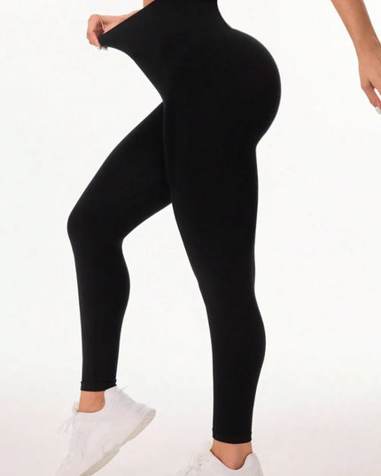 Pocketed High Waist Active Leggings