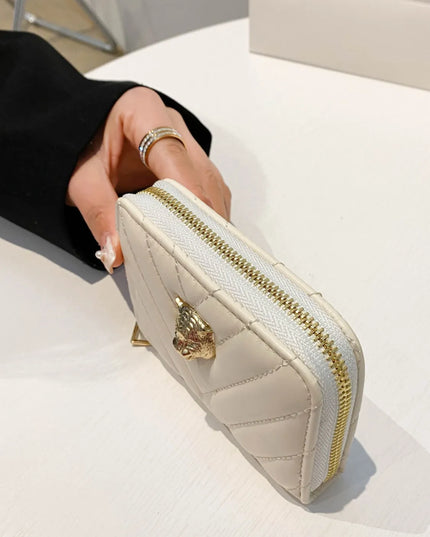 PU leather Solid Color Wallet 