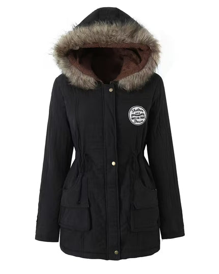Hooded Jacket Casual Coat Parka