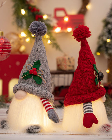 Light-Up Short Leg Faceless Gnome