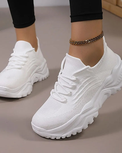 Round Toe Platform Athletic 