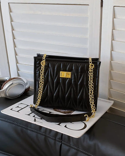 PU Leather Crossbody Bag 