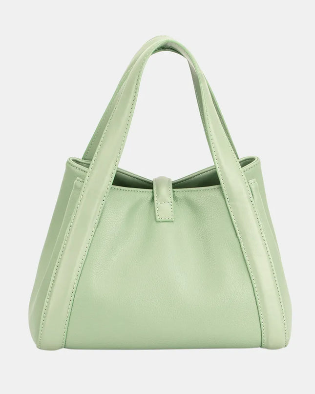David Jones PU Leather Bucket Bag 