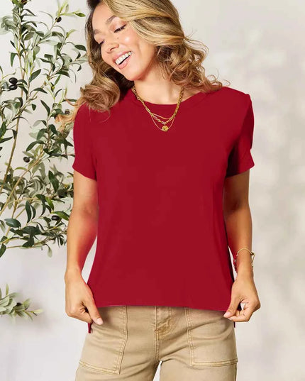 Basic Bae Full Size Round Neck Short Sleeve T-Shirt