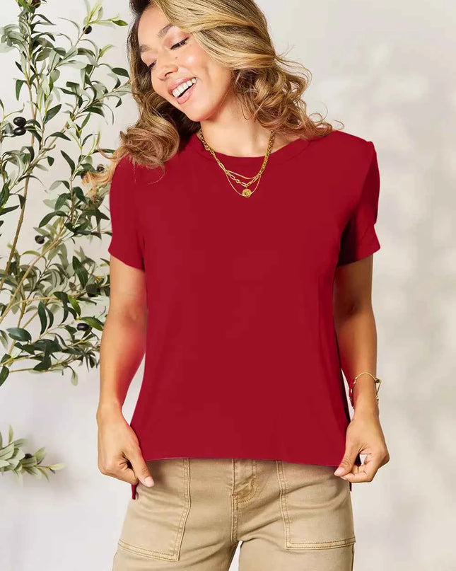 Basic Bae Full Size Round Neck Short Sleeve T-Shirt