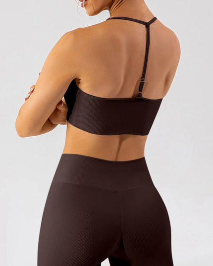 Spaghetti Strap Active Bra 