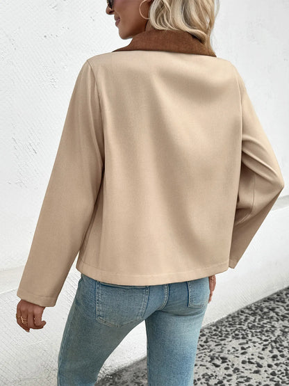 Zip Up Long Sleeve Jacket