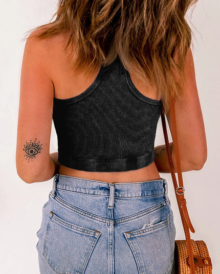 Round Neck Racerback Tank