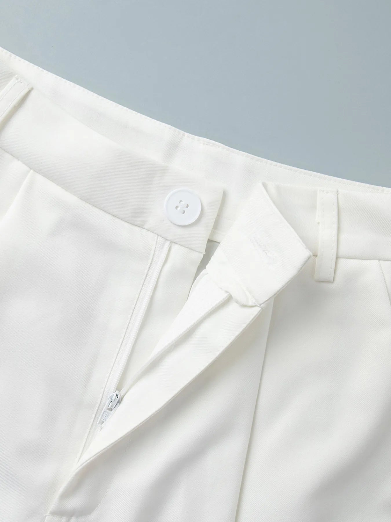 V-Neck Vest and Pants Two-Piece Blazer Set