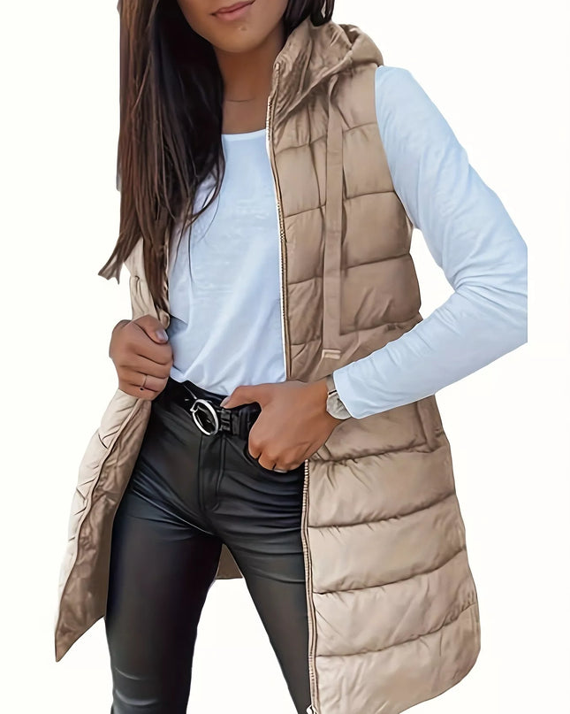 Zip Up Hooded Winter Coat