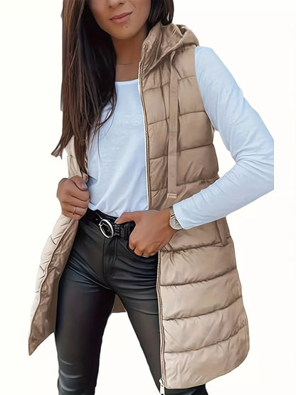 Zip Up Hooded Winter Coat