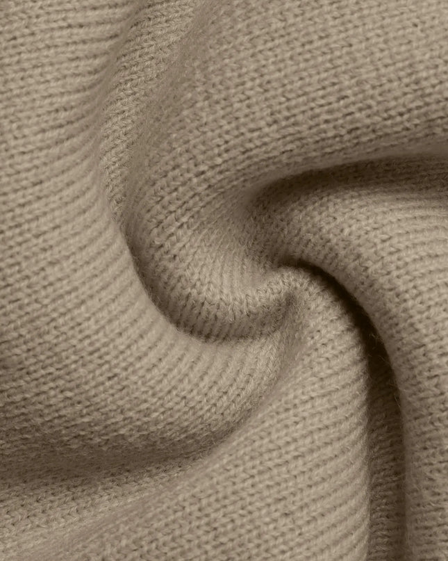 Button-Front Cardigan with Contrast Trim