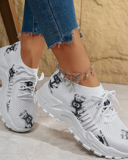 Round Toe Platform Athletic 