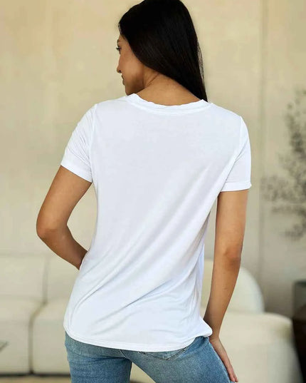 Basic Bae Full Size Round Neck Short Sleeve T-Shirt