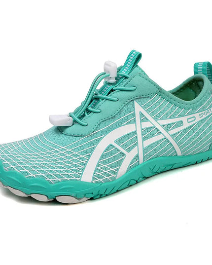 Elastic Lock Laces Mesh Breathable Hike Footwear 