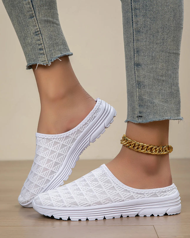 Breathable Mesh Slip-Ons 