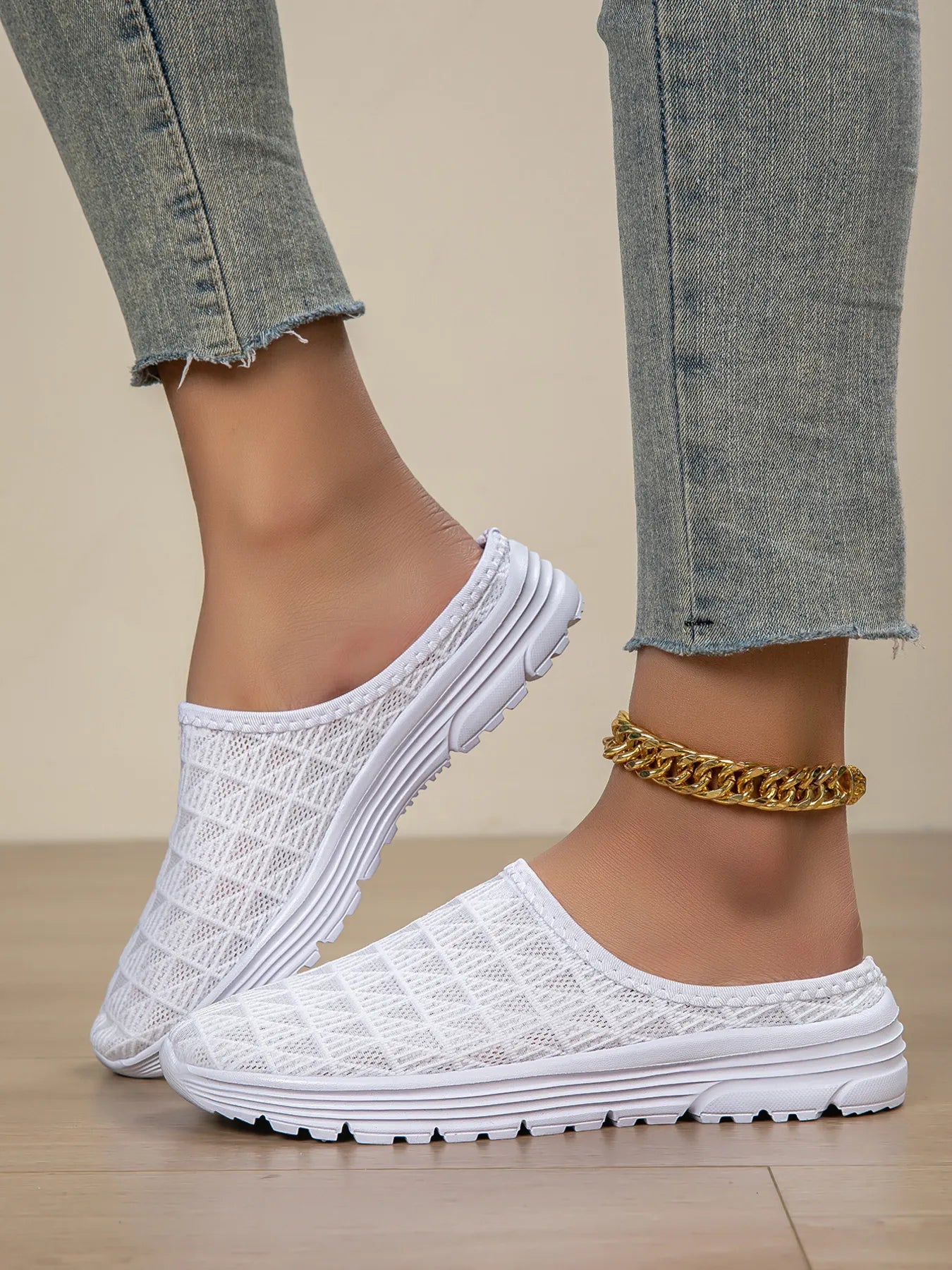Breathable Mesh Slip-Ons 