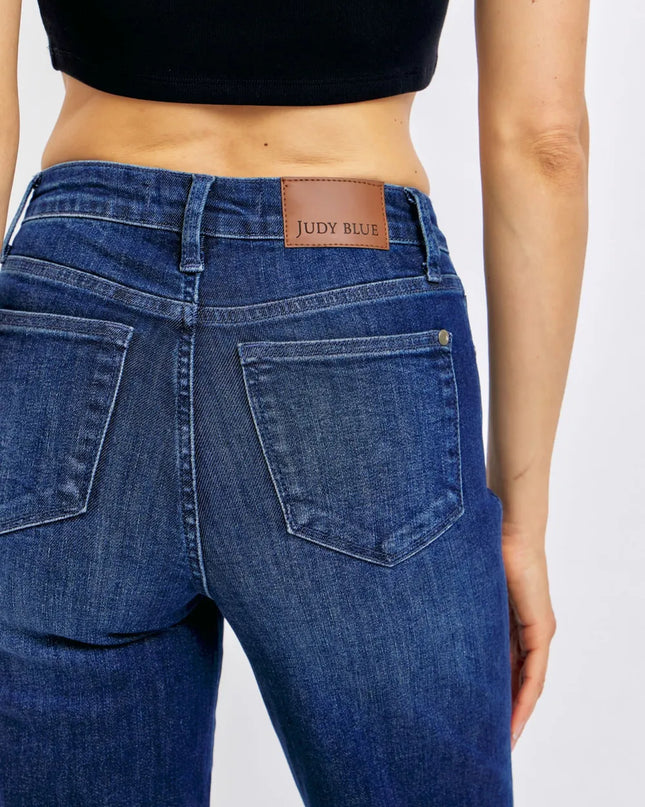 Judy Blue Full Size Tummy Control Straight Jeans Plus Size