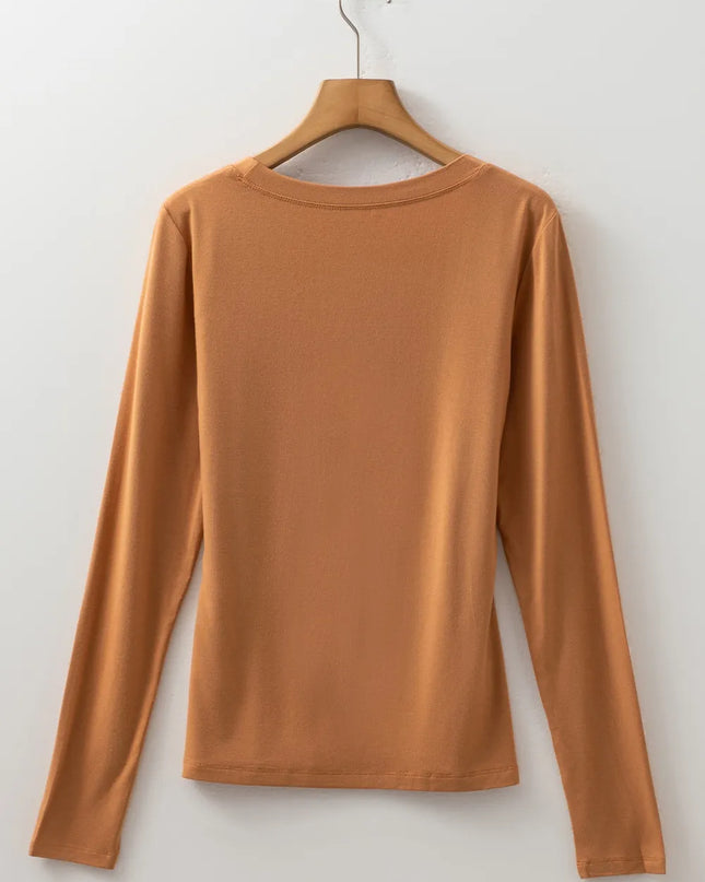 Long Sleeve Crop T-Shirt