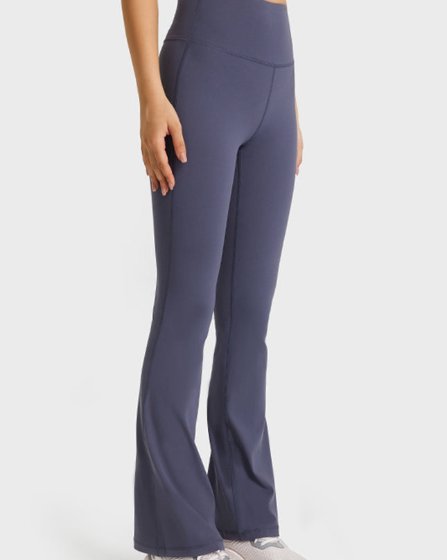 Millennia Elastic Waist Flare Yoga Pants