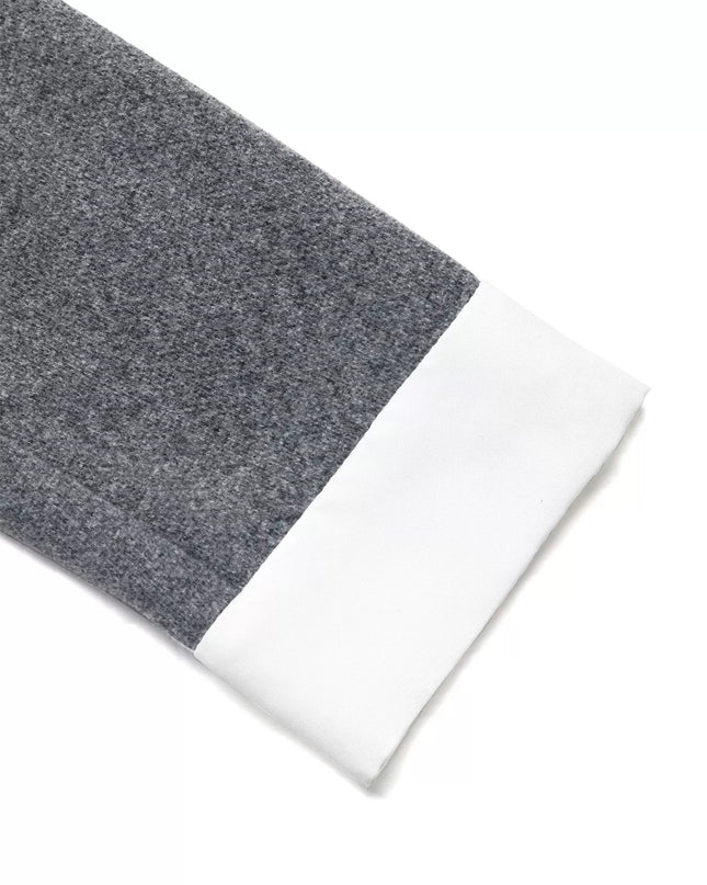 A-Line Long Sleeve Button-Down Dress