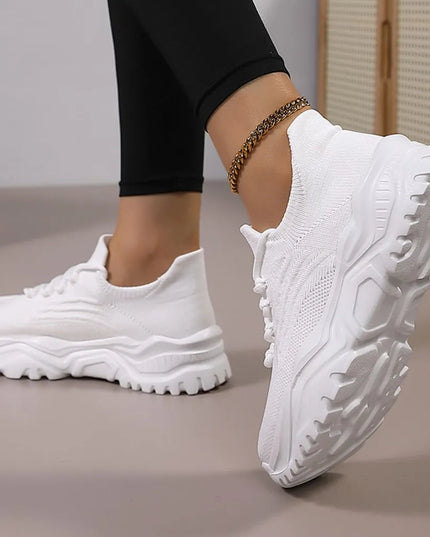 Round Toe Platform Athletic 