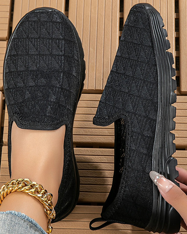 Breathable Mesh Slip-On Sneakers 