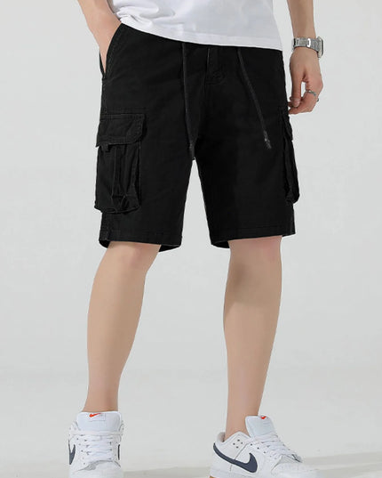 Men's Drawstring Cargo Shorts