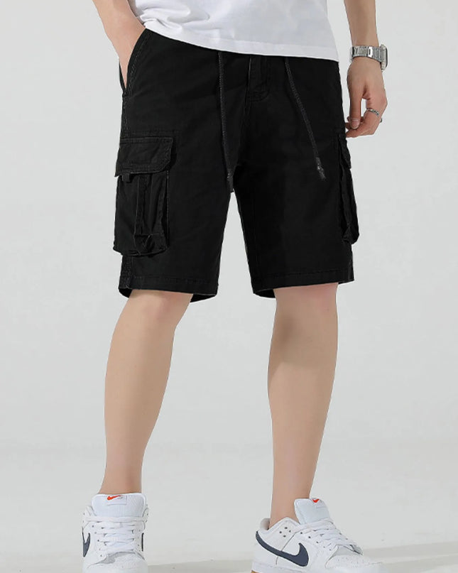 Men's Drawstring Cargo Shorts