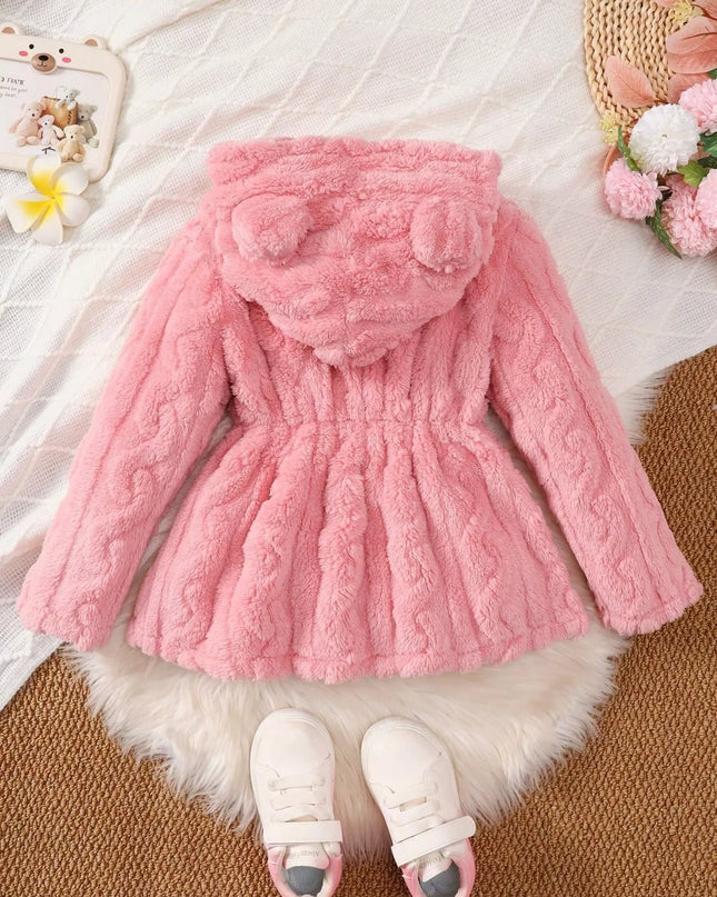 Children's Zip Up Hooded Fleece Outerwear