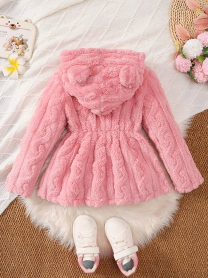 Children's Zip Up Hooded Fleece Outerwear