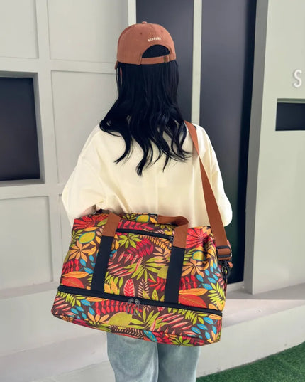 Canvas Printed Travel Bag