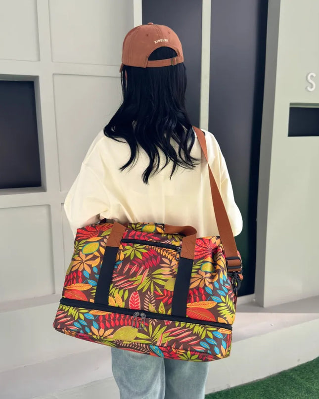 Canvas Printed Travel Bag