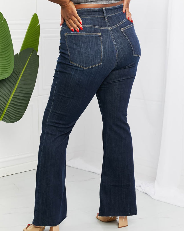 Judy Blue Full Size High Rise Flare Jeans