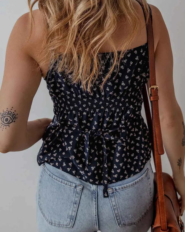 Tied Printed Cami