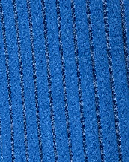 Basic Bae Full Size Ribbed Round Neck Slit Knit Top