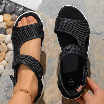 Velcro Mesh Breathable Sandals 