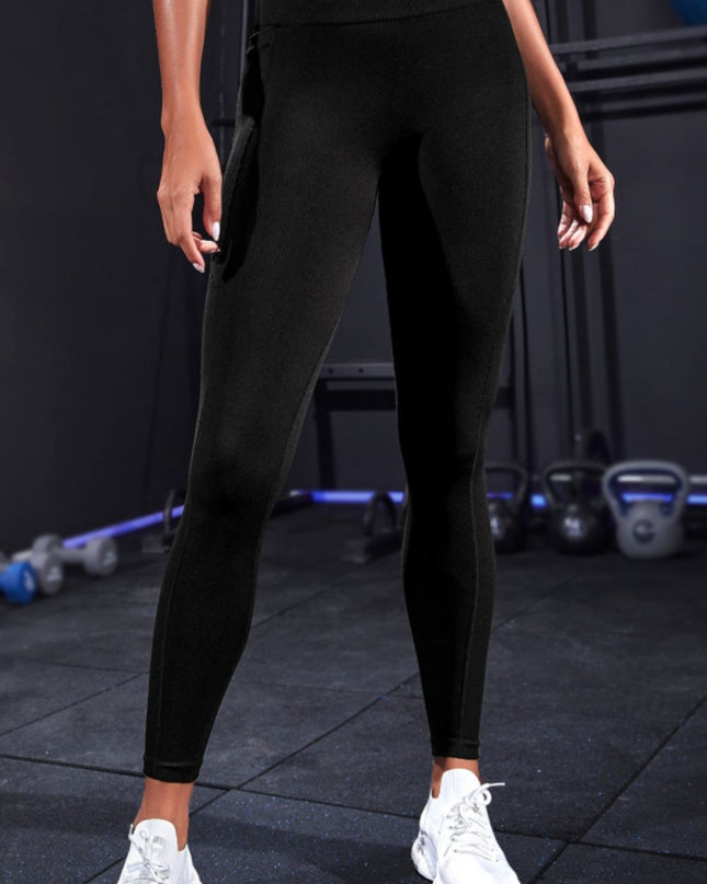 Wide Waistband Sports Leggings