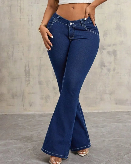 Flare Jeans with Pockets