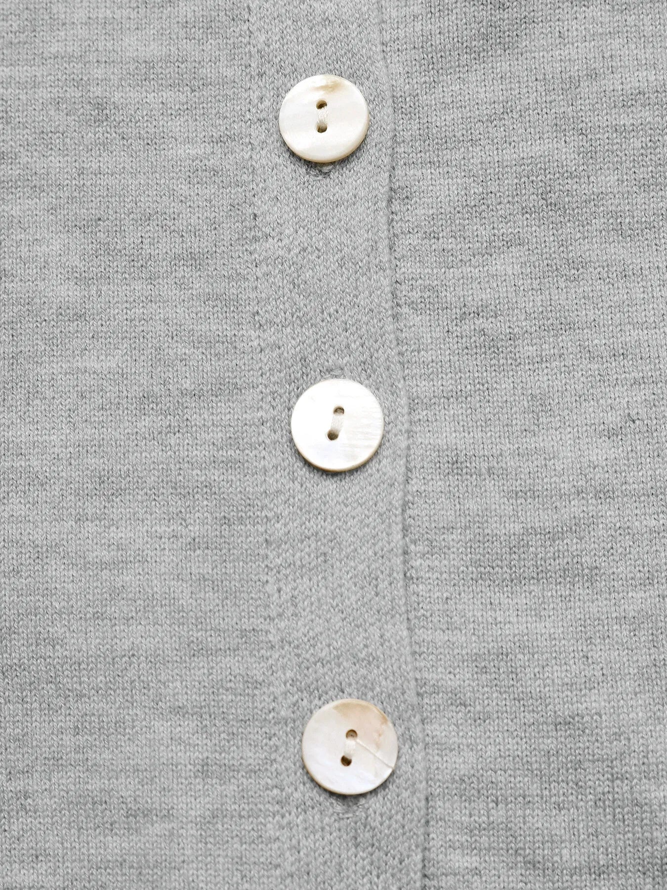 Button-Front Long Sleeve Cardigan