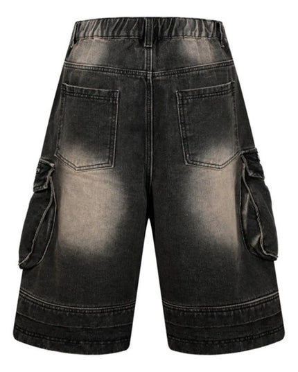 Men's Cargo Denim Shorts