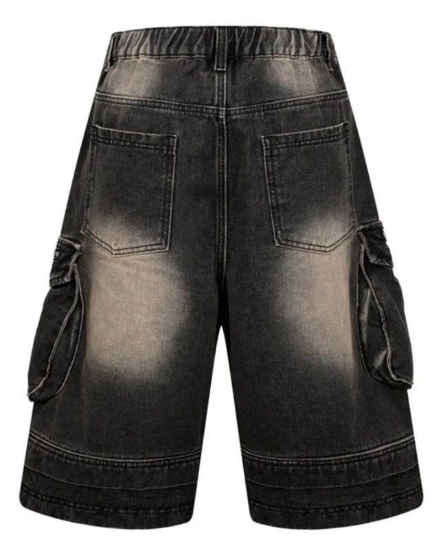 Men's Cargo Denim Shorts
