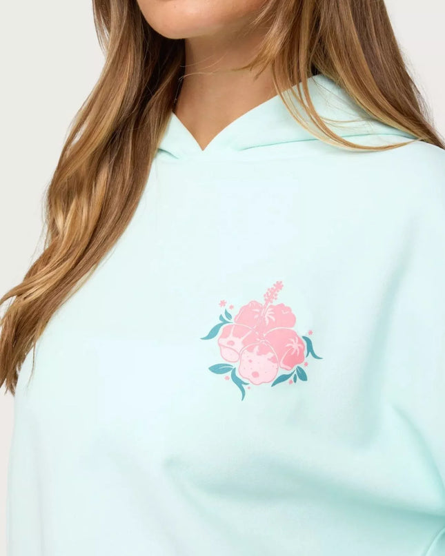 Drop Shoulder Graphic Hoodie with Kangaroo Pocket