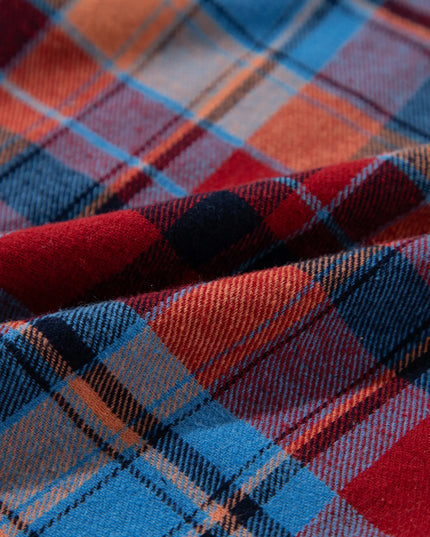 Plaid Button Up Long Sleeve Shirt