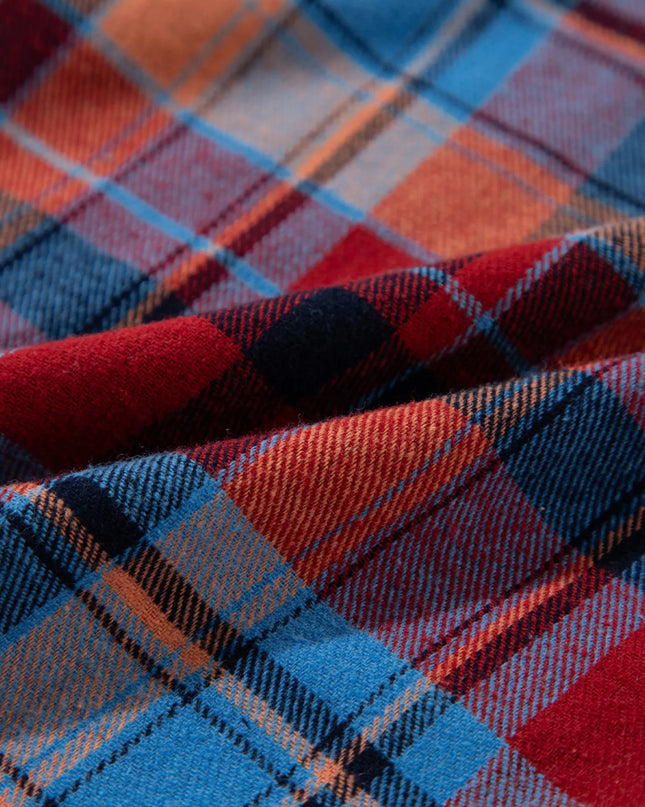 Plaid Button Up Long Sleeve Shirt