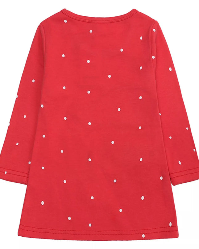 Children's Christmas Santa Long Sleeve Dress