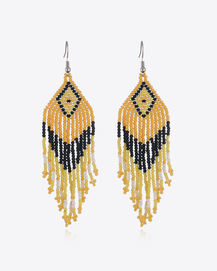 Beaded Dangle Earrings 