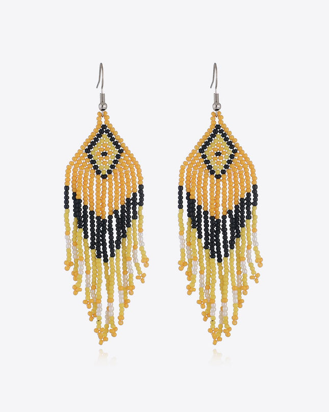 Beaded Dangle Earrings 