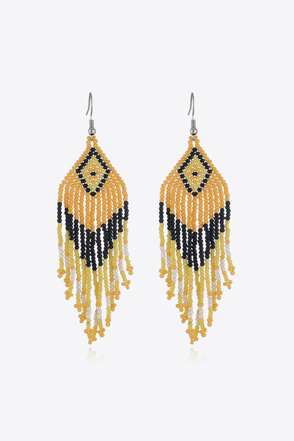 Beaded Dangle Earrings 