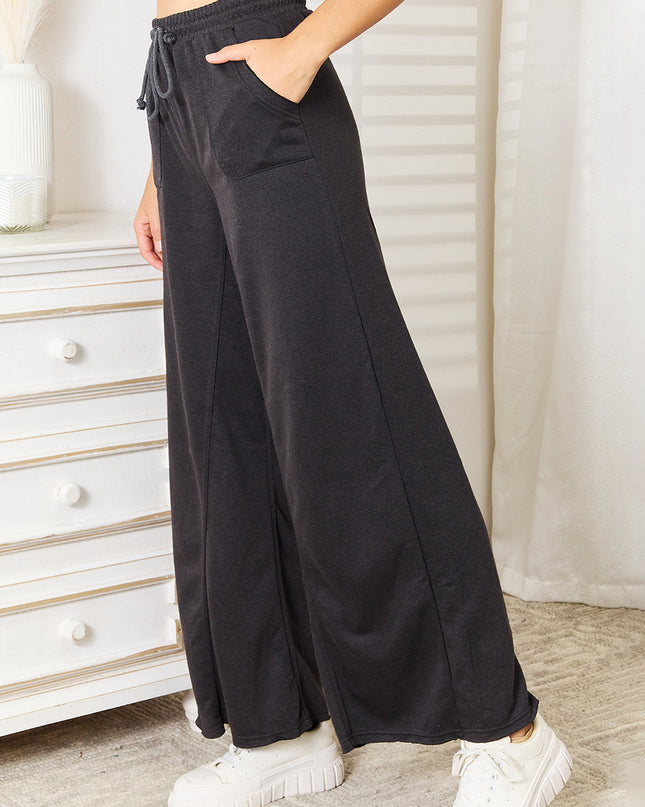 Basic Bae Wide Leg Pocketed Pants
